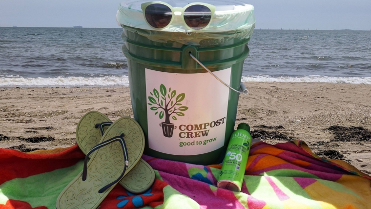 Summer time, and the composting’s easy…